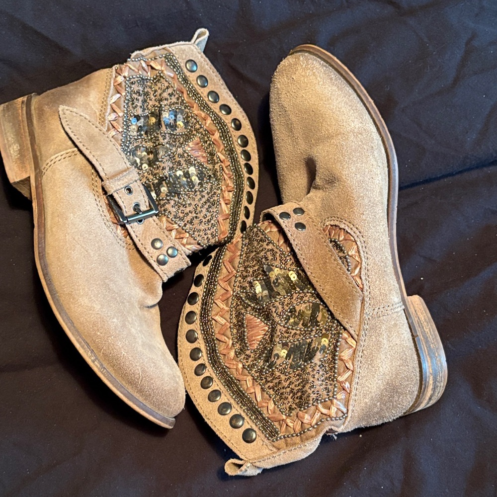 Naughty Monkey leather western ankle boots - Picture 3 of 6